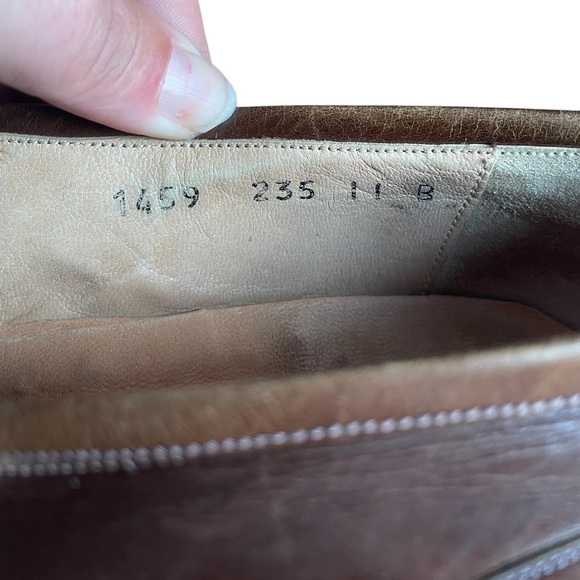 Ferragamo Mens Brown Leather Loafers size 11 - Picture 13 of 13